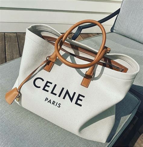 celine beach bag white|celine paris tote bag.